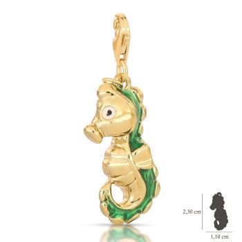 Seahorse stackable charm