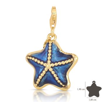 Starfish stackable charm