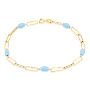 Bracciale con turchese