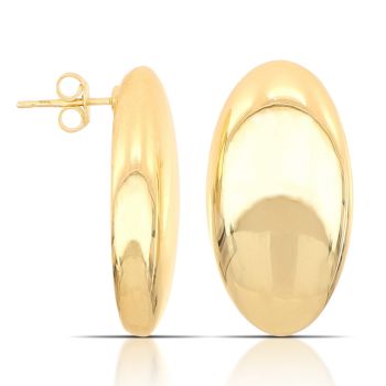 Orecchini ovale  elettroformato