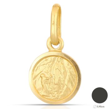 Medaglia Madonna Di Lourdes mis1