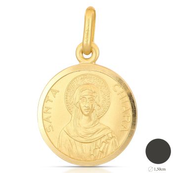 Medaglia  di Santa Chiara mis2