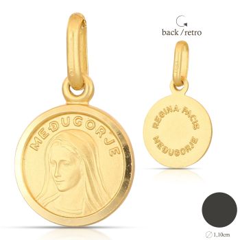 Medaglia Madonna di Medugorje mis2