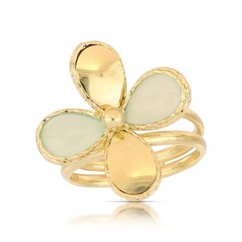 Anello con pietre colorate