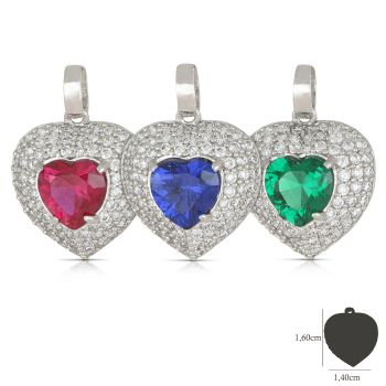 Pendente Cuore, scegli il colore