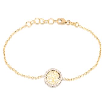 Bracciale con albero della vita