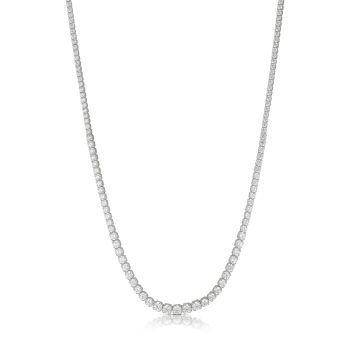 Girocollo tennis a scalare