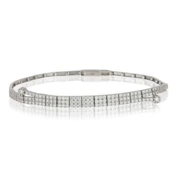 Bracciale con centrale 2 fili