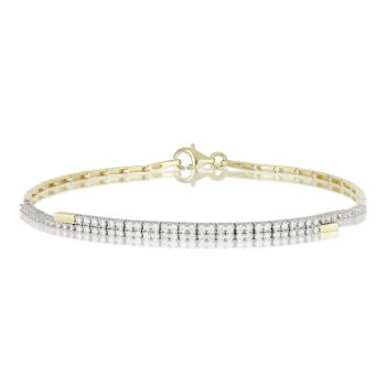 Bracciale con centrale 1 filo