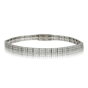 Bracciale con centrale 3 fili