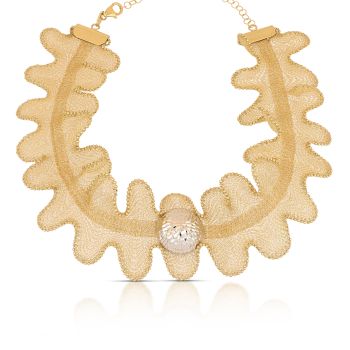 Girocollo Ruches bicolore