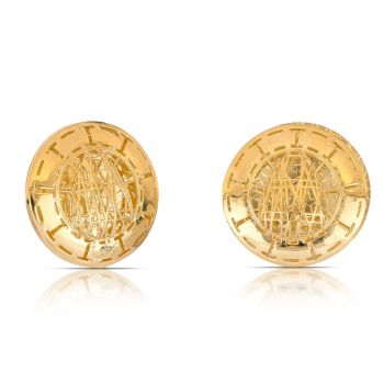 Orecchini Tondo giallo