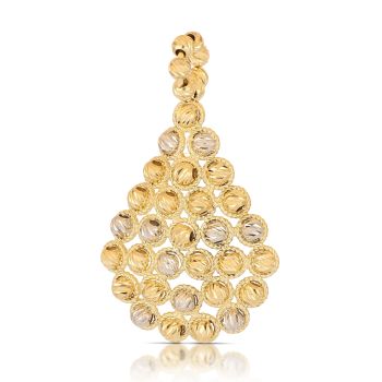 Pendente con Sfere bicolore