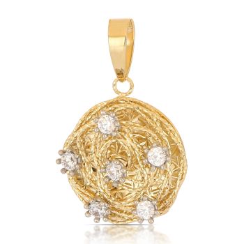 Pendente Tondo bicolore