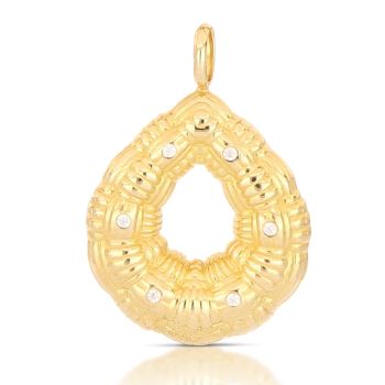 Pendente Goccia giallo