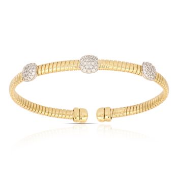 Bracciale Rigido Tubogas bicolore