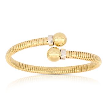 Bracciale Rigido Tubogas bicolore