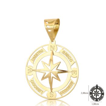 Pendente Rosa dei Venti mis.1