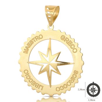 Pendente Rosa dei Venti