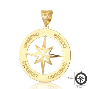 Pendente Rosa dei Venti