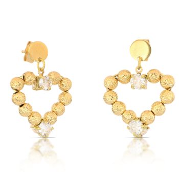 Orecchini Cuore milleluci