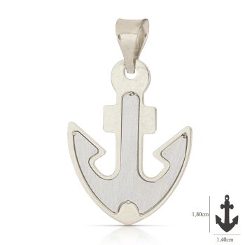 Pendente Ancora bianco