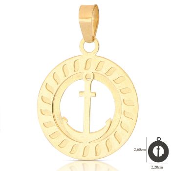 Pendente Ancora giallo