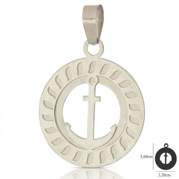 Pendente Ancora bianco