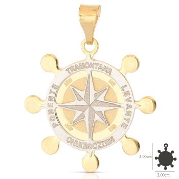 Pendente Timone bicolore