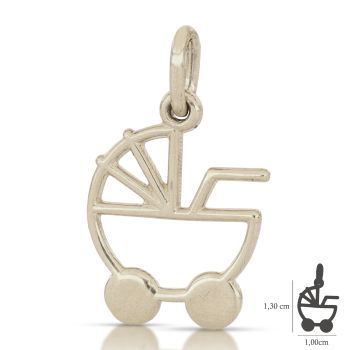 Pendente Carrozzina bianco