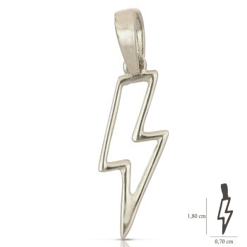Pendente Fulmine bianco