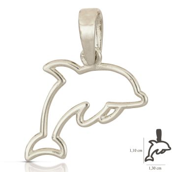 Pendente Delfino bianco