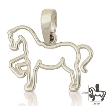 Pendente Cavallo bianco