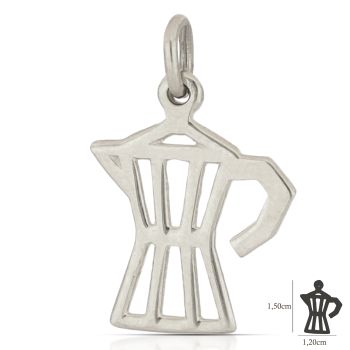 Pendente Macchinetta Caffe' bianco