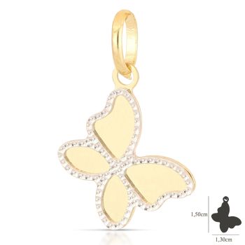 Pendente Farfalla bicolore