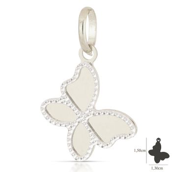 Pendente Farfalla bianco