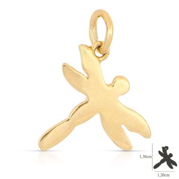 Pendente Libellula giallo