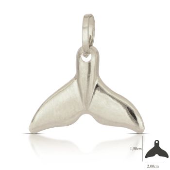 Pendente Coda di balena bianco
