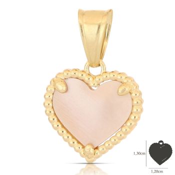 Pendente Cuore, scegli il colore mis.1