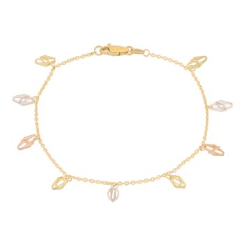 Bracciale tre colori