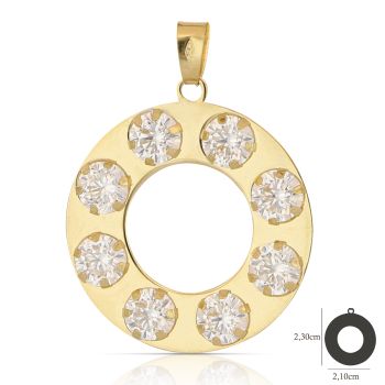 Pendente fantasia giallo