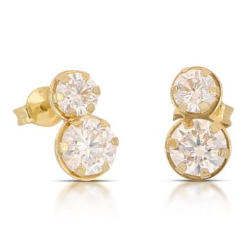 Orecchini bilogy giallo