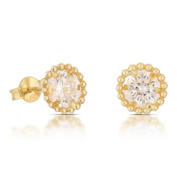 Orecchini punto luce giallo mis1