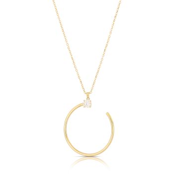 Girocollo con cerchio