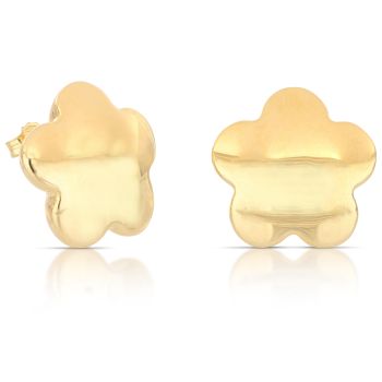 Orecchini fiore elettroformati