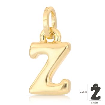 Pendente lettera elettroformata   Z