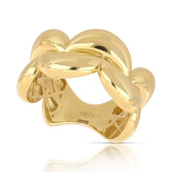 Anello fantasia giallo