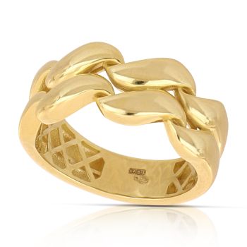 Anello fantasia giallo