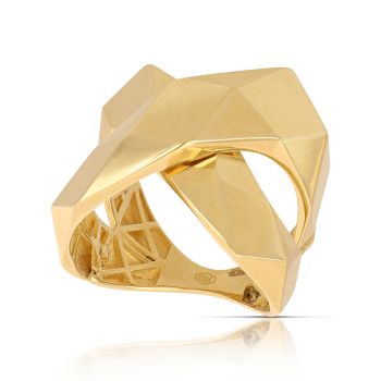 Anello fantasia giallo