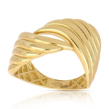 Anello fantasia giallo